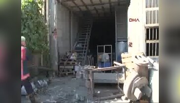 İstanbul'da iş yerinde patlama!