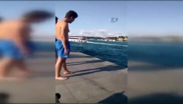 Bebek sahilinde denize giren genç akıntıya kapıldı