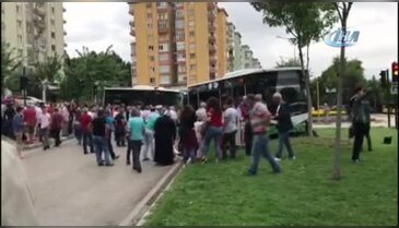 Bursa'da yolcu otobüsleri çarpıştı: 4 yaralı