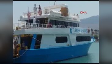 Yunanistan'a giden feribot Bodrum'a döndü