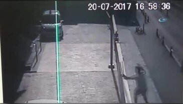 Emniyet önünde döner bıçaklı kovalamaca