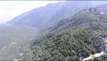 Bursa'da kayıp Katarlı çocuk drone ile aranıyor
