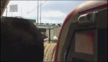 Marmaray'da şelaleyi andıran görüntü
