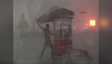 Taksim'deki simitçi yaşananları anlattı