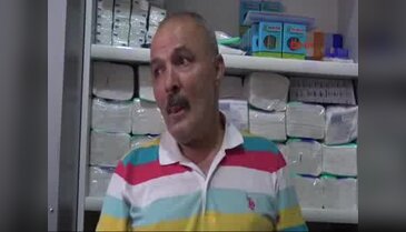 Başkanın koruması ve şoföründen esnafa meydan dayağı