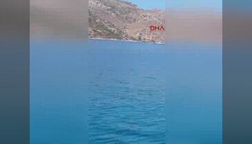 Marmaris'te tekne battı!