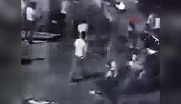 Parktaki asker uğurlamasında kan aktı