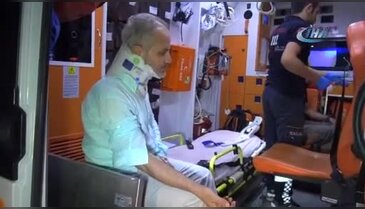 Sürücüsü beyin kanaması geçiren otobüs şarampole indi: 29 yaralı