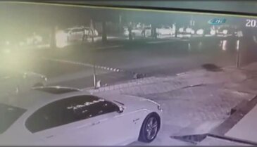 Uygulama yapan polise çarpıp kaçtı