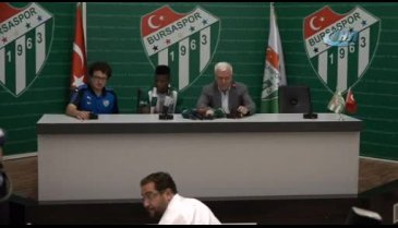 Bursaspor, Mikel Agu'yu tanıttı