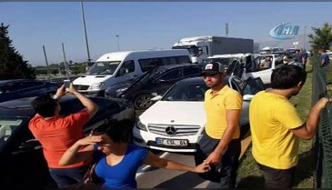 Zincirleme kazada faciadan dönüldü!
