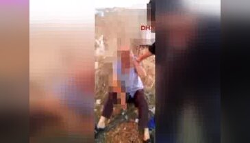Mahalleli küçük kızın çığlıklarına koştu!