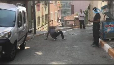 İstanbul'da bonzai krizine giren genç kendini yerden yere vurdu