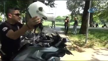 Bursa'da polis parklarda kuş uçurtmuyor