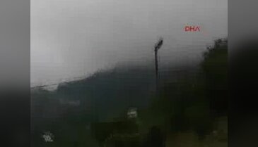 Trabzon Maçka'daki çatışma anı kamerada