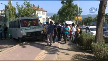 Bursa'da aşırı hızla gelen kaza: 3 yaralı