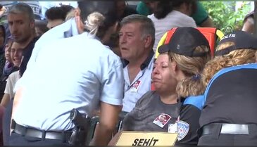 Bursa'da şehit polise son veda! - 2