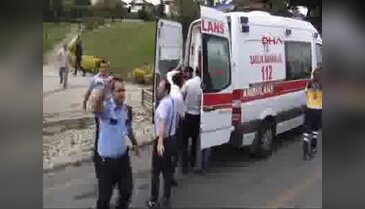 Çocuk parkında intihar girişiminde bulundu!