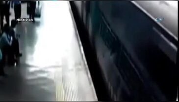 Tren istasyonunda korkunç ölüm