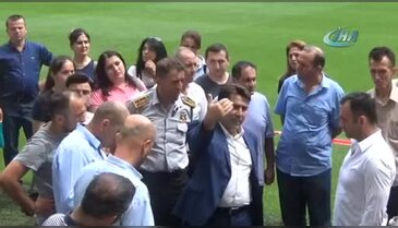 Bursa'da maçlarda görev yapan özel güvenlikçiler eğitildi