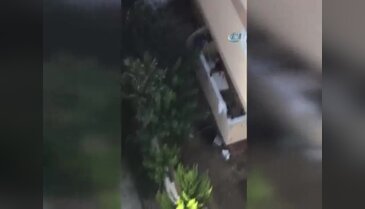 Genç kıza karı-koca dayağı kamerada