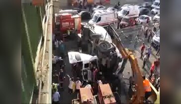 İstanbul'da dehşet veren kaza! Beton mikseri...