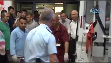 Bursa İnegöl'de kolunu iş makinesine kaptırdı