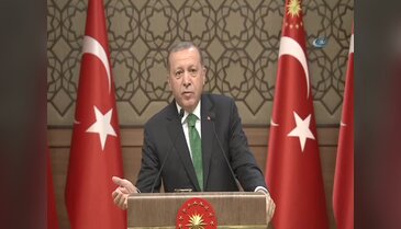 Cumhurbaşkanı Erdoğan muhtarlara seslendi