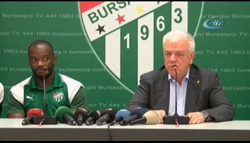 Bursaspor, Ekoko ile 2 yıllık sözleşme imzaladı