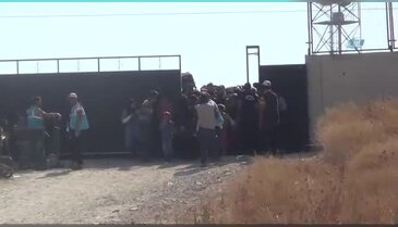 Suriyeliler ülkelerine gitmek için 'depar' attılar