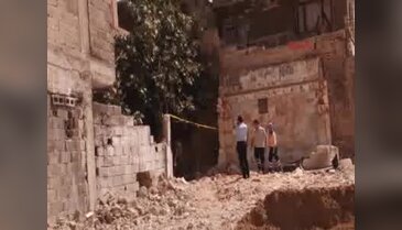 Toprağa gömülü cenin bulundu
