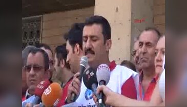 Bursa'da Kamu-Sen'den Memur Sen'e protesto!