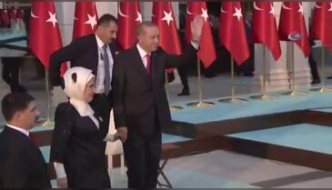 Ankara'da resepsiyon başladı