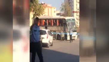 İzmir'de servis aracında patlama! - 2