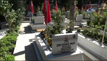 Şehit asteğmen Bursa'daki mezarı başında anıldı