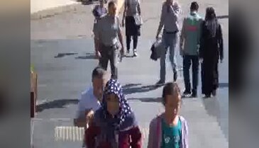 Bursa'da suç duyurusuna kucağında yavru kediyle geldi