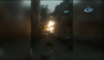 Bursa'da elektrik telleri bomba gibi patladı mahalleli ölümden döndü