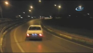 Bursa'da drift yapan şahincilere operasyon!