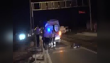 Okul servis minibüsünün çarptığı yaya öldü