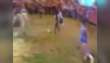 Rodeocu ağır şekilde yaralandı