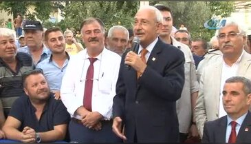 Kılıçdaroğlu, vatandaşlarla bir araya geldi