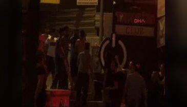 Eğlence mekanını basmaya gelenleri tabancayla kovaladı