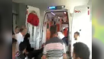 Çelikhan'da 'patpat' devrildi: 14 yaralı