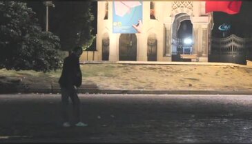 İstanbul Üniversitesi önünde ibretlik 'bonzai' manzarası