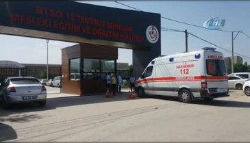 Bursa'da lise öğrencisi arkadaşlarının sıktığı sprey sonucu alev aldı