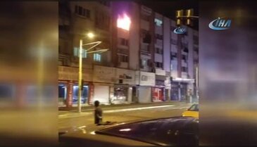 Bursa'da eski polis memuru yanarak can verdi
