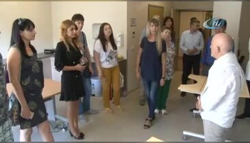 Ruslar, Bursa'nın termal fizik tedavi ve rehabilitasyon merkezine hayran kaldı
