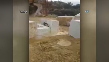 Beton blokların içinde uyuşturucu sevkıyatı