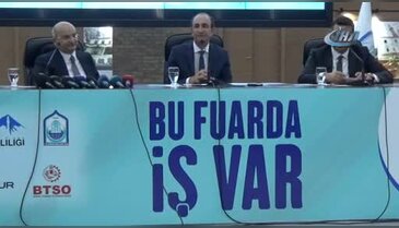Bursa Yıldırım'da istihdam fuarı