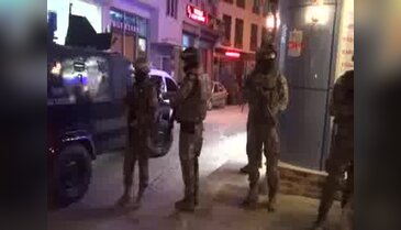 Bursa'da terör operasyonunda 5 gözaltı